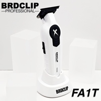 BRDCLIP  X Series White FA1T 7700RPM Professional Electric Hair Trimmer Hair Clipper For man carving DLC Blade Barber Shop Tool