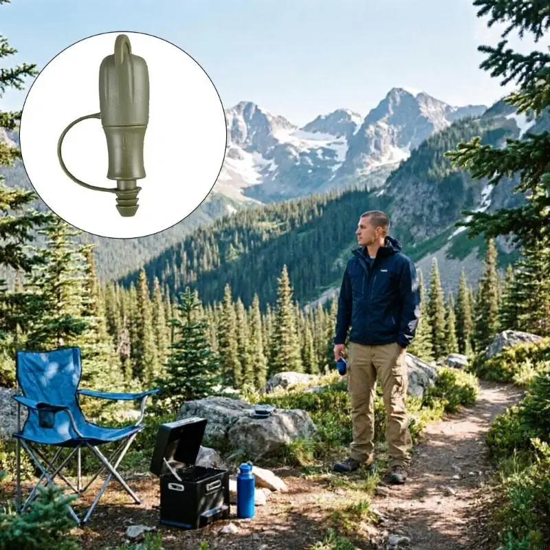 Hydrations Pack Mouthpieces Bites Valves Replacement with on off Switches, Hiking Backpacking Water Bag Suction Nozzle 69HD