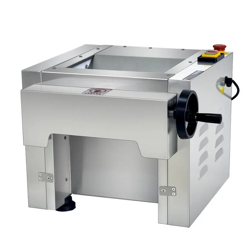 Dough Sheet Machine High Speed Desktop Noodles Press Stainless Steel Drum Toast Baking Steamed Buns Bread Kneading Maker