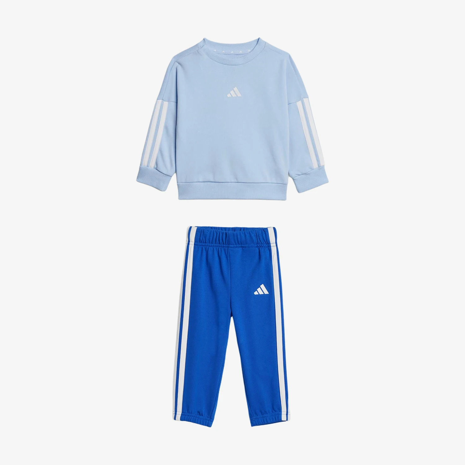Conjunto deportivo y de ocio para bebé Adidas original nuevo con cuello redondo JD6483