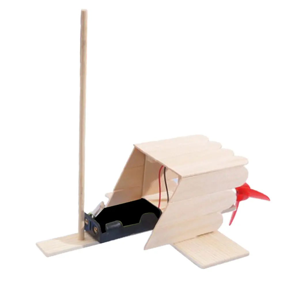 

Electric Handmade Boat Model Wind Power Physical Science Experiment Creative Educational Toys