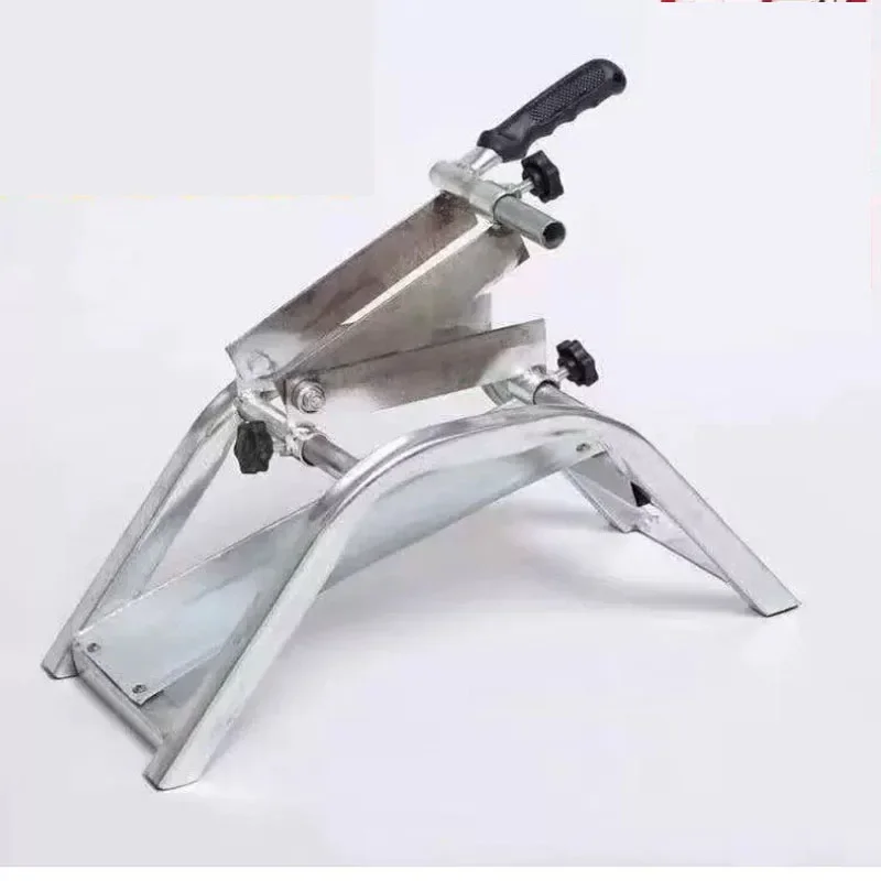 Manual Double Head Garlic Stem Root Cutter Labor Saving Hand Operated Garlic Seedling Trimming Tool