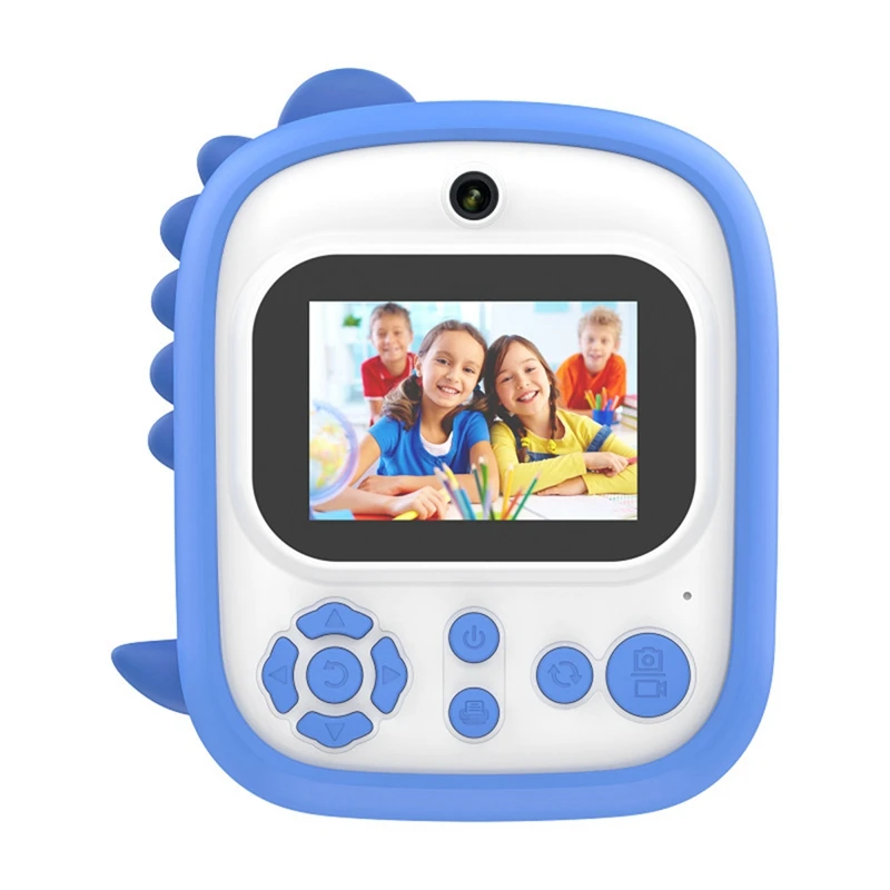 Kids Camera Mini Printer Instant Print 2.4Inch Screen 12MP 1080P Video Camera Kids Instant Digital Camera For Birthday