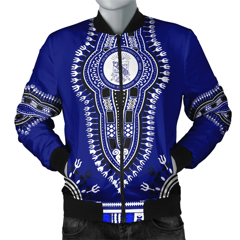 New Mens African Clothing 3D Print Jacket Man Woman Harajuku Hip Hop Coat Casual Stand Collar Zipper Sweatshirt Jacket Y2k Tops