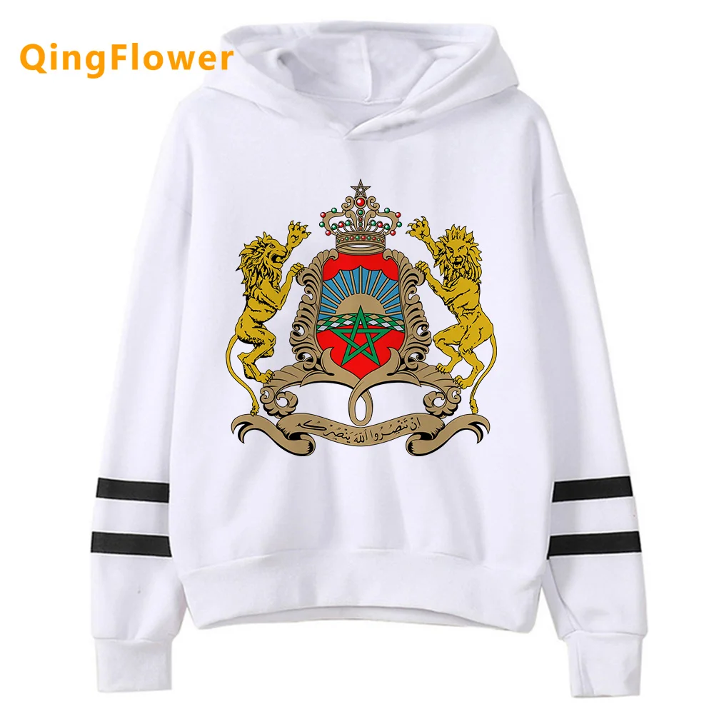 Maroc Marocco hoodies women 2023 Kawaii hoddies sweater female anime Hood