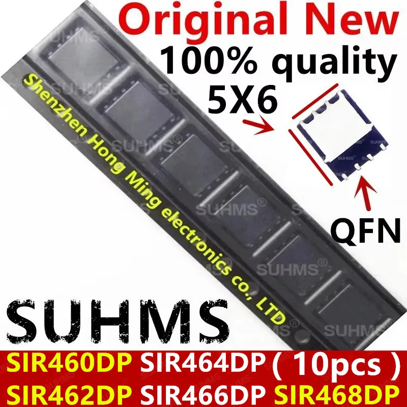 (10 piezas) 100% Nuevo R460 R462 R464 R466 R468 SIR460DP SIR462DP SIR464DP SIR466DP SIR468DP -T1-GE3 SIR460DP-T1-GE3 QFN-8