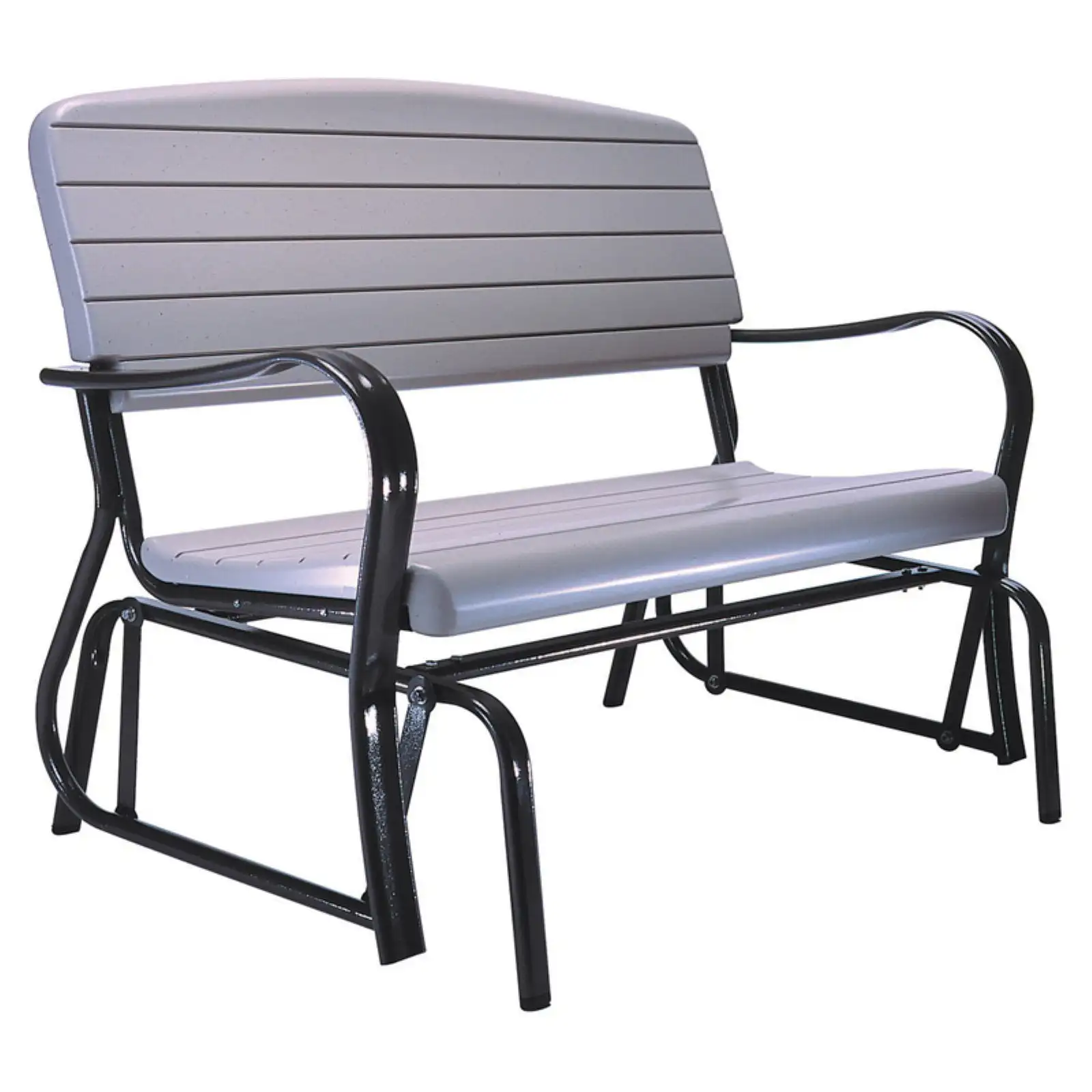 

Outdoor Glider Loveseat - Putty Bench