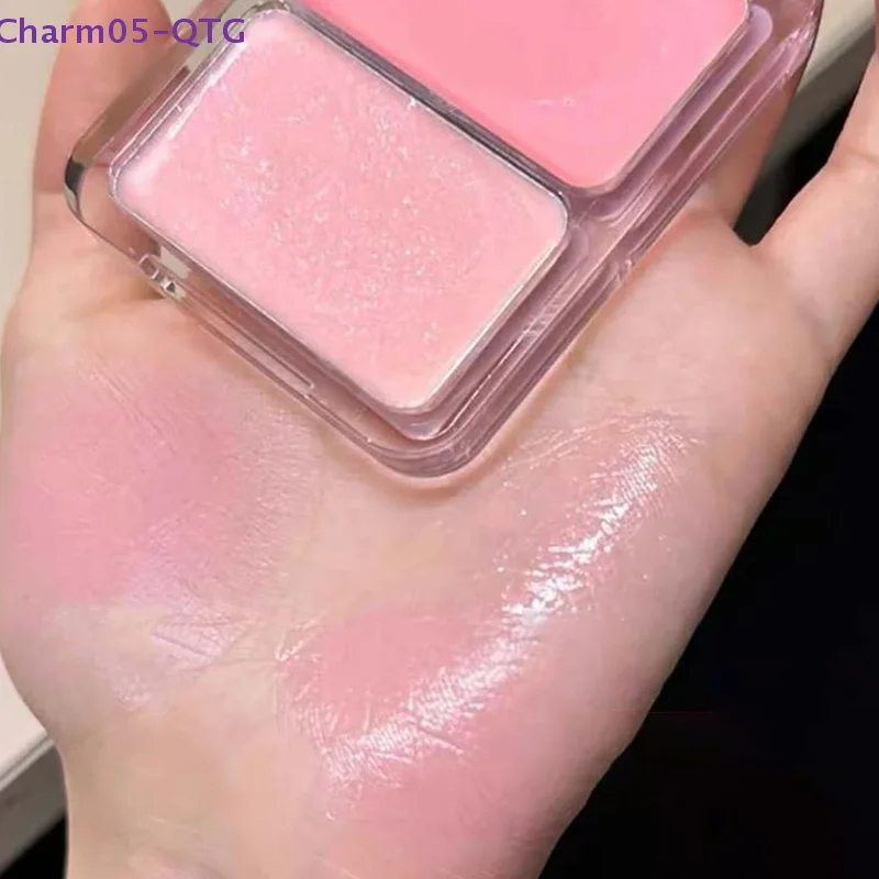 NEW Cappuvini Water Shining Cheek Blush Highlighter Cream High Gloss Glitter Rouge Natural Brighten Face Contouring Blush Makeup