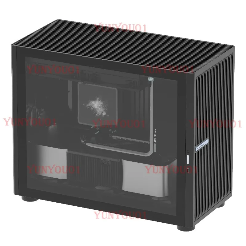 

X3 Chassis Matx in-line Aluminum Alloy Cnc Chassis 4-slot Graphics Card ITX Chassis