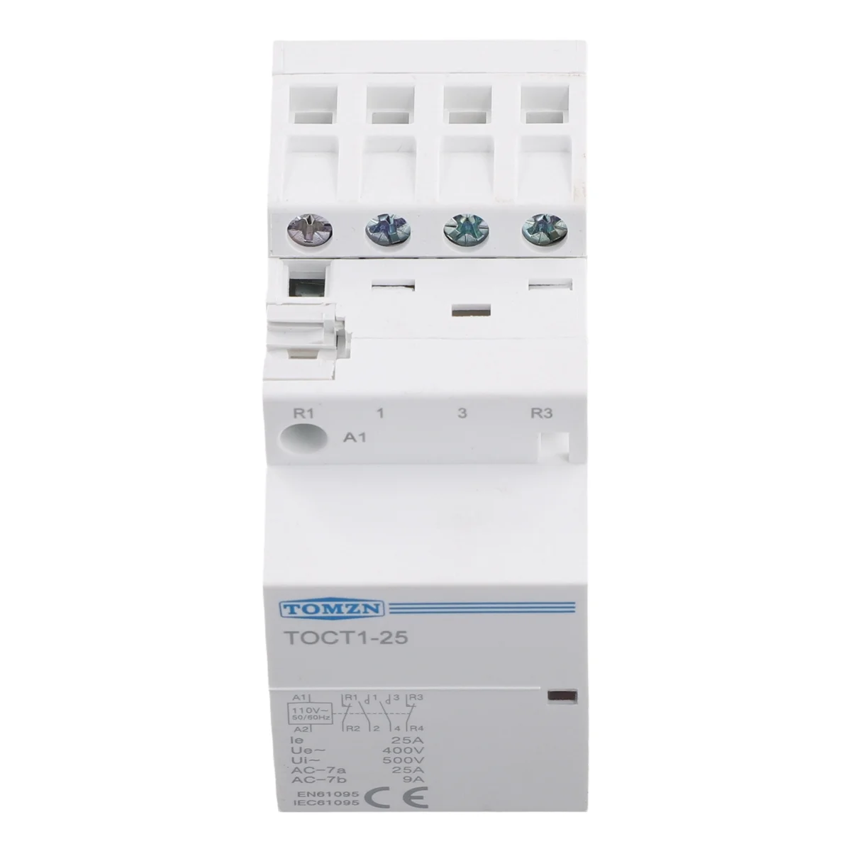 New TOMZN TOCT1-25 4P 25A 2NC 2NO 220V/230V 50/60HZ Din Rail Household Ac Modular Contactor 2NO2NC AC Contactor