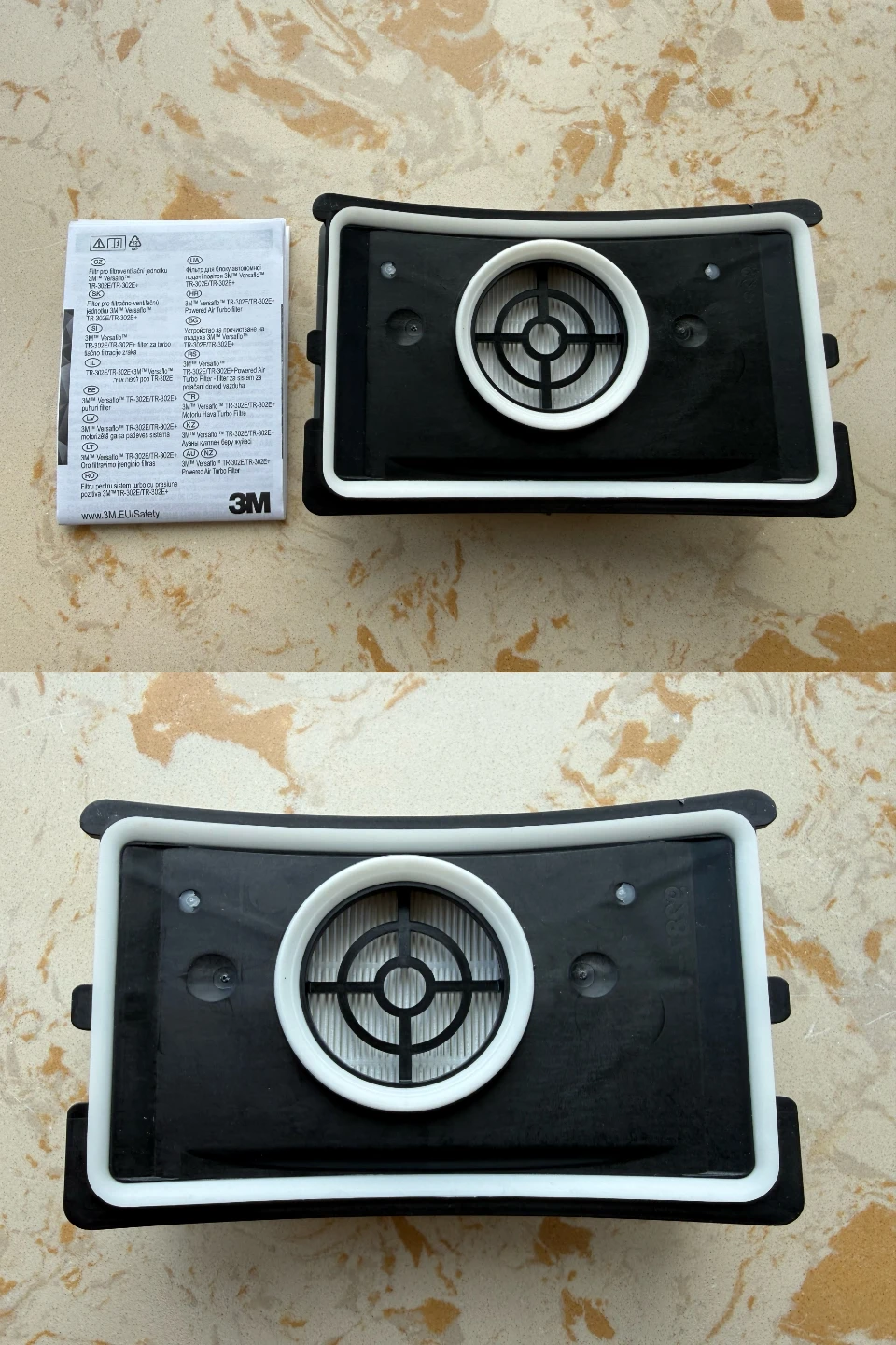 3M TR-3712E P3 Filter für Versaflo TR-300 TR-315E+ PAPR Motor Kit Motorisierter Luftreinigender Atemschutz Partikelfilterbox – Detail 3