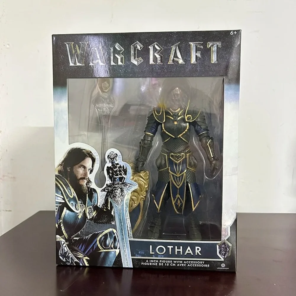 WOW Game World Of Warcraft أنيمي الشكل Durotan Lothar Medivh عمل أرقام نموذج جمع لعبة مشتركة المنقولة ديكور هدية عيد ميلاد #3