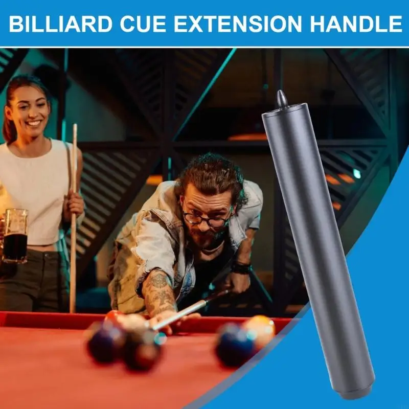 C4DE Pool Cue Extension Pool Billiard Shaft Untuk Instalasi Cue Snooker Freather Pool Cue Billiard Extender