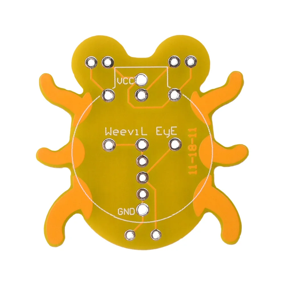 Weevil LED-Fotowiderstand-Sensormodul Löt-Lernset DIY-Kit für Anfänger – Detail 10