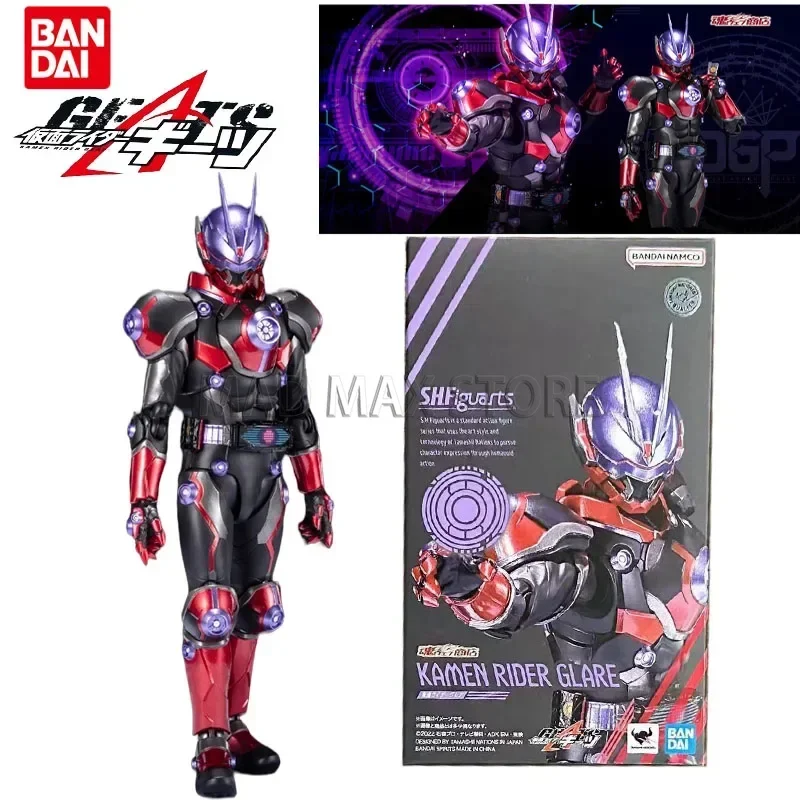 

Bandai Genuine KAMEN RIDER GEATS Anime Figure SHF Glare Action Figure Toys for Boys Girls Kids Christmas Gift Collectible Model