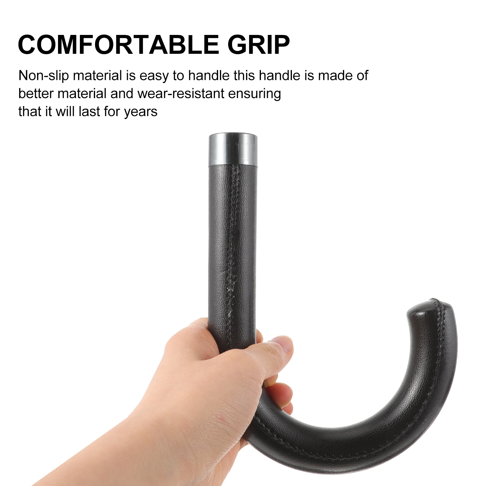 Cane Umbrella Handle Replacement for Rain Grip Folding Accessory Grips Daily Use Replaceable Handles Plastic Umbrella Handle