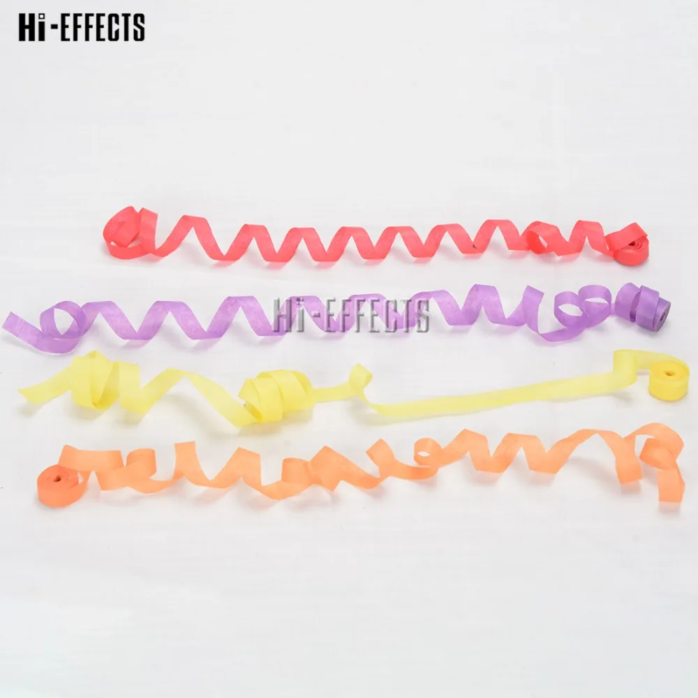 Long Colorful Ribbon Paper 2cm By 3m for Confetti Machine Decoration Confetti Paper Wedding Party Birthday Table Scatter Decora