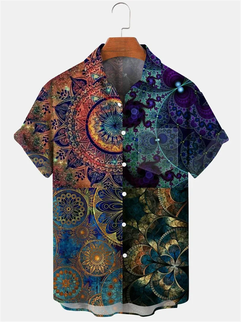2025 Cool Men's Shirt Colors Men's Shirt Fashion Hawaiian Shirt Casual Beach Shirt Holiday Shirt Men's Wear