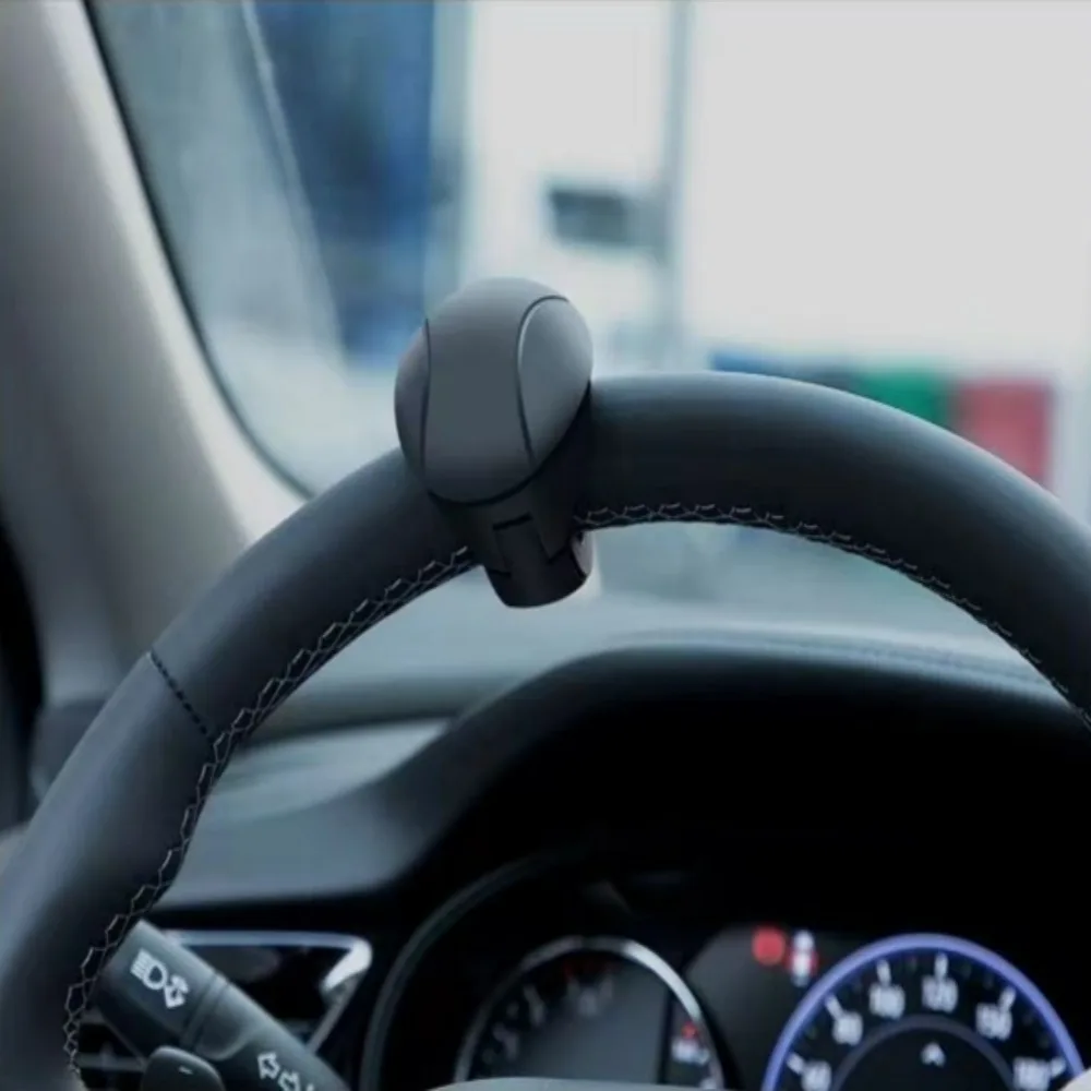 New Car Steering Wheel Power Ball Bearing Type 360 ° Rotation One Handed Turning Anti Slip Assistance Labor-saving Easy-Grip