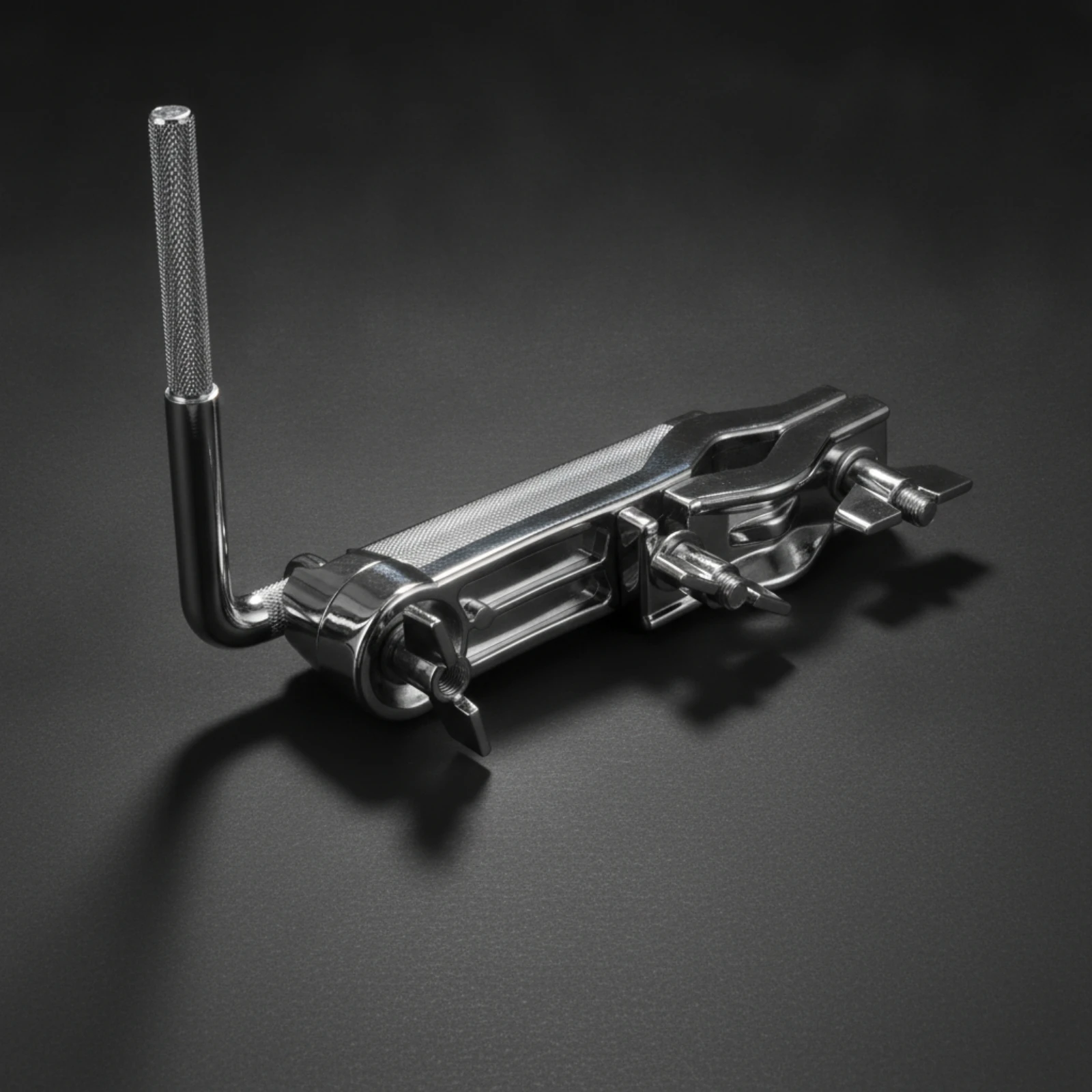 Drum Rack Extension Clamp Sturdy Drum Clamp with L-Rod Percussion Holder Versatile Hardware Rugged for Drummers, Studios