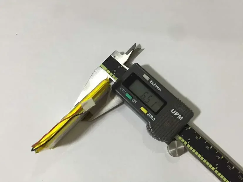 Nuova batteria ai polimeri di litio da 3,7 V a piena capacità 702667 1200 MAH GPS walkie talkie / attrezzatura / Mini