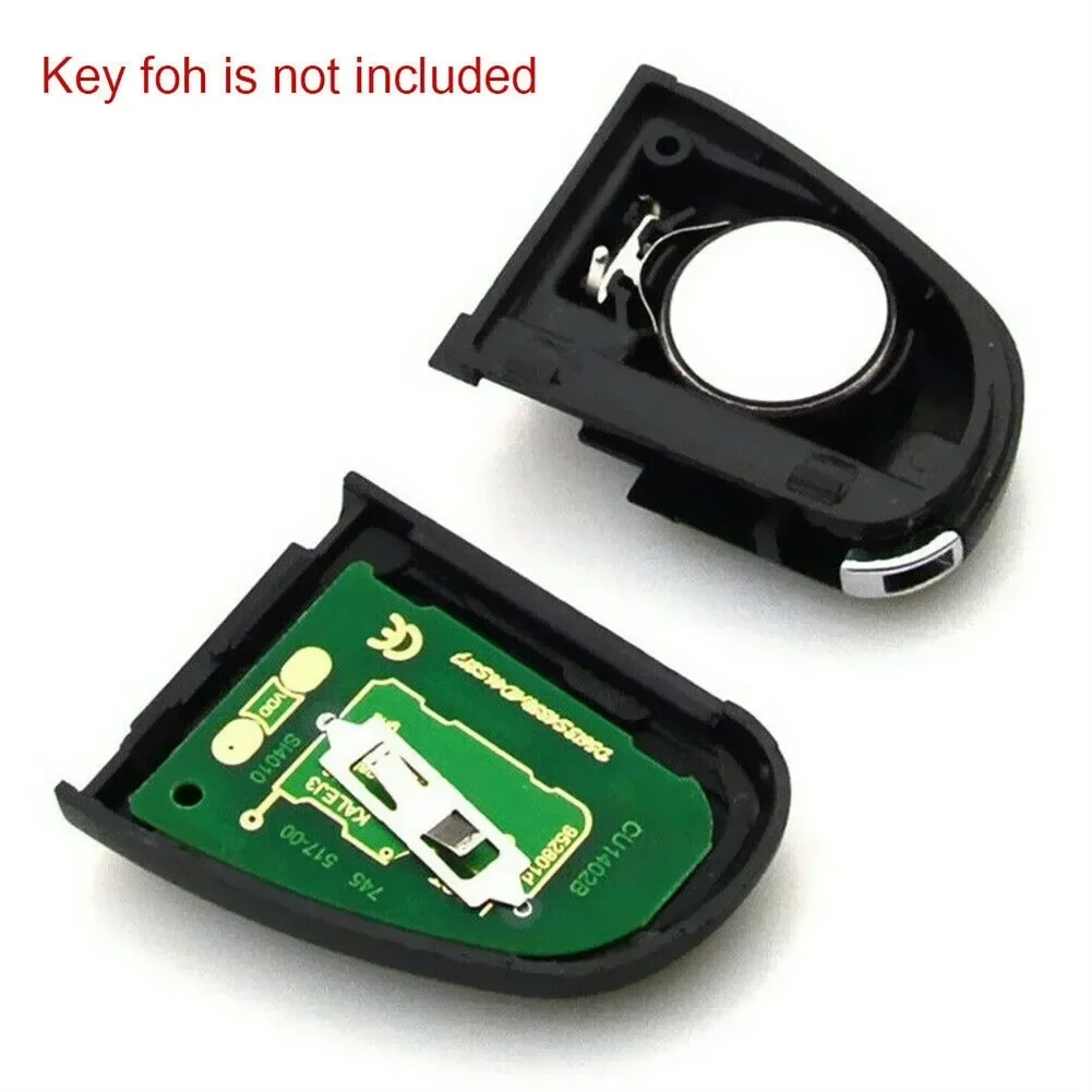 Chiave remota per allarme auto adatta per Jaguar X Tipo XJ XJR 4 pulsanti 433 MHz PARTE serratura porta