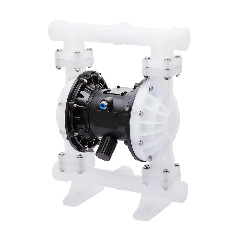 Pneumatic Diaphragm PumpPPL Engineering Plastic Corrosion Resistant QBY-15/40 Stainless Steel Cast Iron Aluminum Alloy Glue Pump