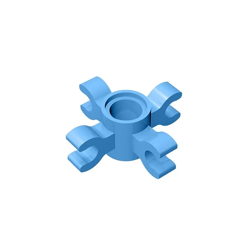 Gobricks GDS-1178 기술, 4개의 클립이 있는 핀 원형 커넥터는 90202 15646 어린이 DIY 제품과 호환됩니다.