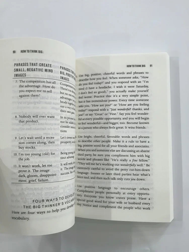 MagicThinkingBig SuccessProven FearlessLeadership LifeMastery 1959 EnglishPaperback MindsetRevolution