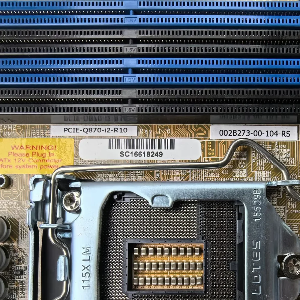 Originale per scheda madre del Computer di controllo industriale a doppia porta IEI PCIE-Q870-i2-R10 REV: 1.0