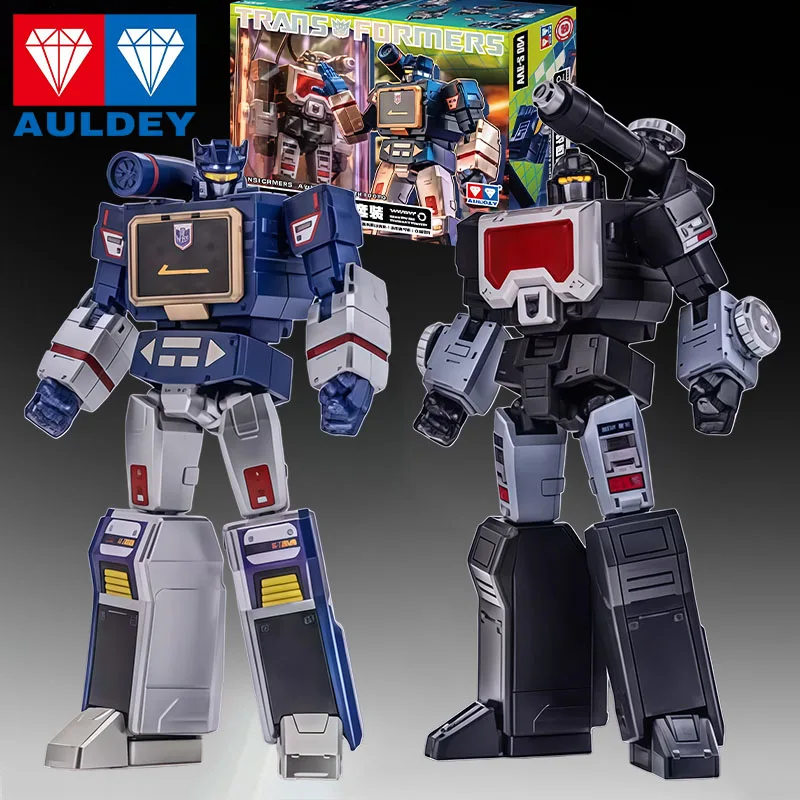 AULDEY Original AAE Decepticon Raid Legion Mirror Sound Wave Anime Action Figures Toys for Boys Christmas Gift Collectible Model view 4