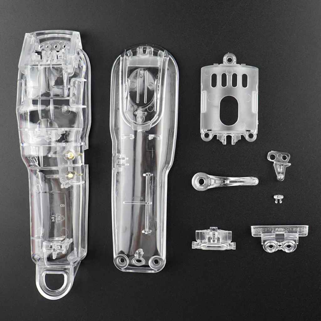 Fluorescent DIY Modified Housing Shell Protective Cover Set for Wahl 8148 8591 8504 Cordless Hair Clippers
