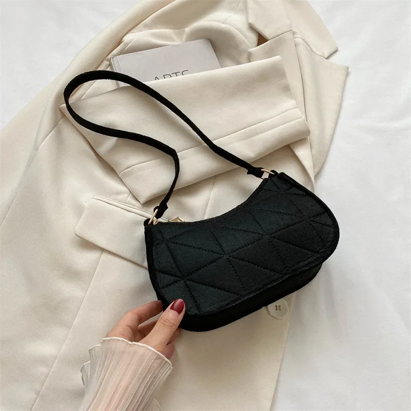 Underarm Shoulder Bag for Women  2023 Summer New Fashion Simple Casual Handbag