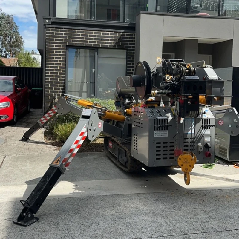 Super High Quality Track Spider Crane 3 Ton Spider Crane Lifting Height 10m Spider Crane with Articulating Arm