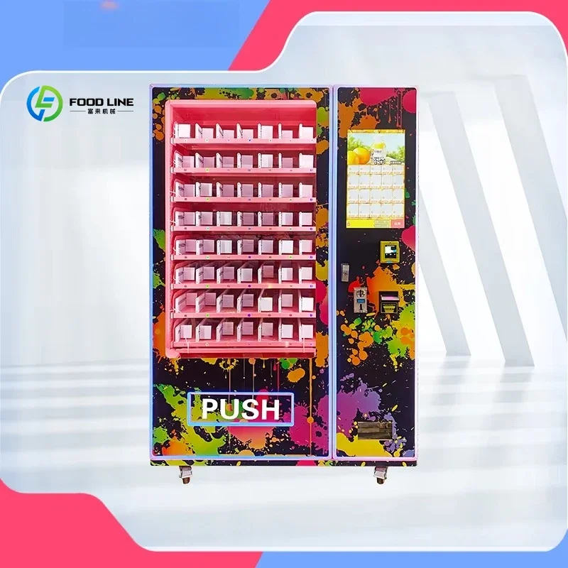 Factory Direct Instant Noodle Snack Drink Vending Machine Intelligent Hot Food Combo Vending Machine