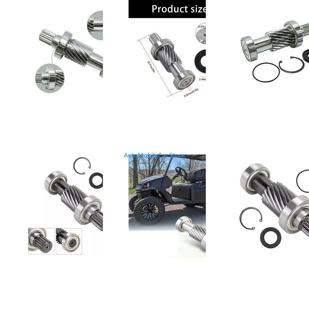G8TE Replacement Drive Shaft Strong Metal Material 620329 for EZGO RXV Golf Cart
