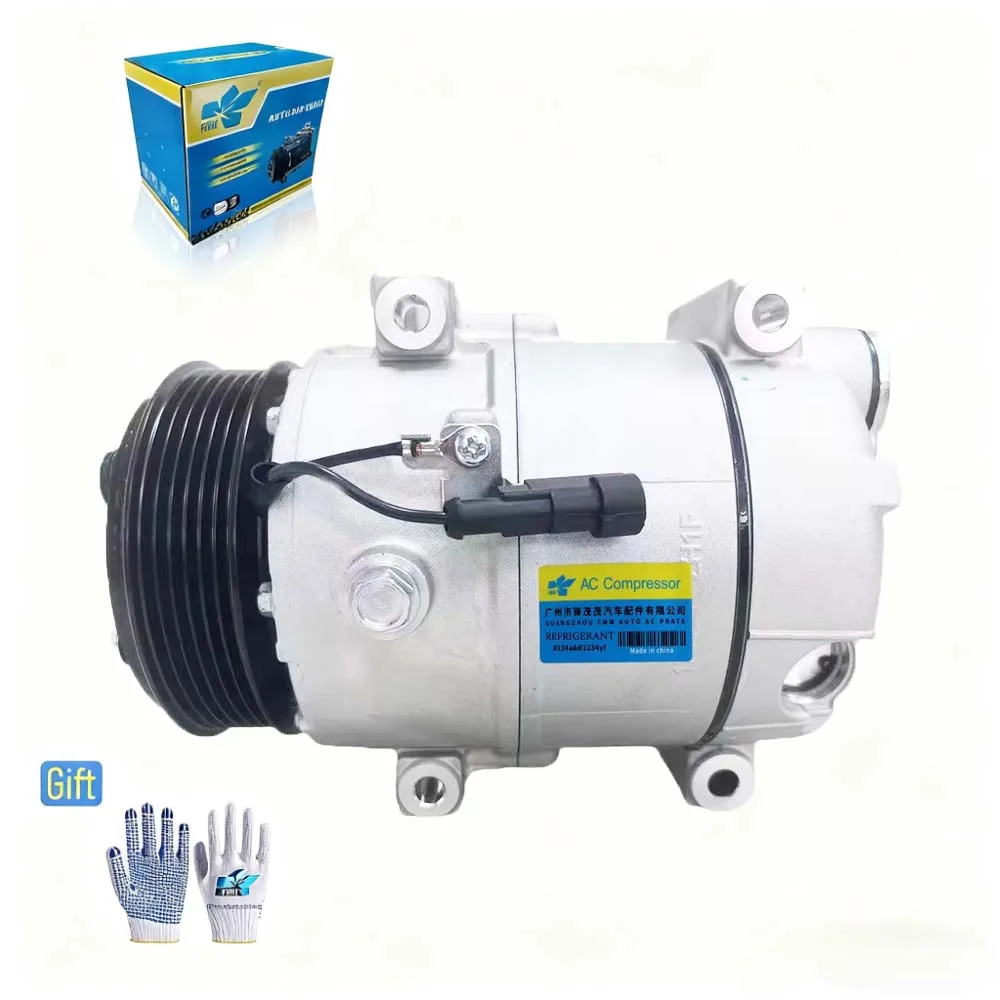 

FMM новый высококачественный компрессор переменного тока 6PK 12 В для Ford Territory 1.5 2018-2022 JS119D629AC автомобильная система кондиционирования воздуха