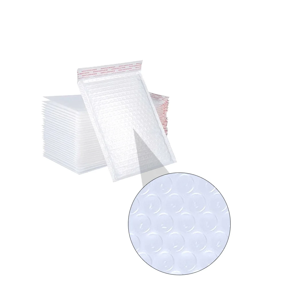 

50 Pcs Foam Bags Bubble Mailers Lightweight Waterproof Envelopes Self Seal Mailing Craft Package Practical Durability Express