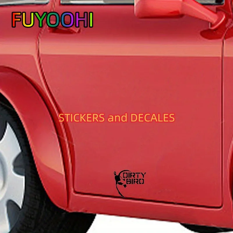 FUYOOHI Dirty Bird Waterbirds Duck Hunting Funny Car Sticker For Window Laptop Vinyl Car Decals