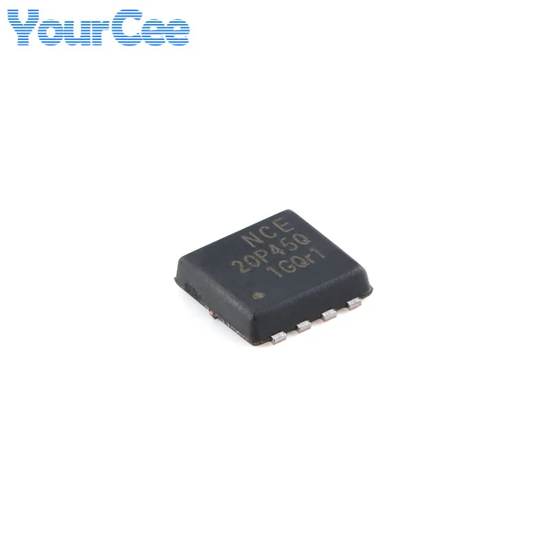 5Pcs NCE40P20Q NCE30P28Q NCE30P20Q NCE20P45Q DFN-8 (3.3x3.3) P-channel 40V 30V 20A 28A 19V  MOSFET Field Effect Transistor Chip