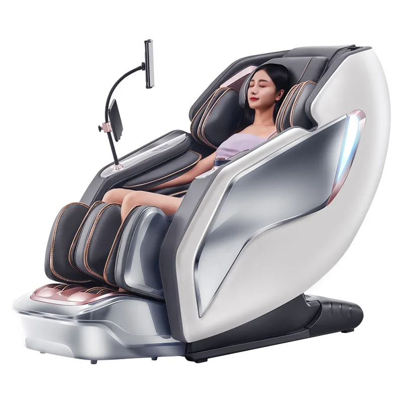 

C50 Dual Core Wholesale Smart Luxury Spa 6d zero Gravity Full Body Shiatsu Air Pressure SL Track Massage Chair