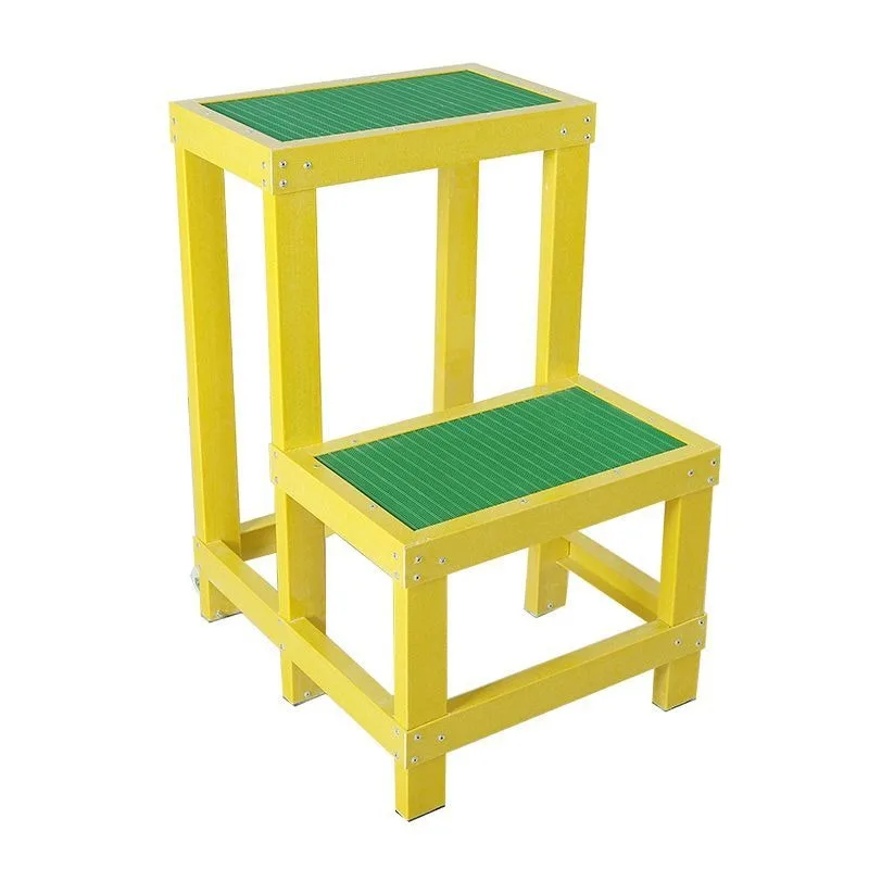 Work stool Electric ladder stool Movable double-layer three-layer high and low stool y