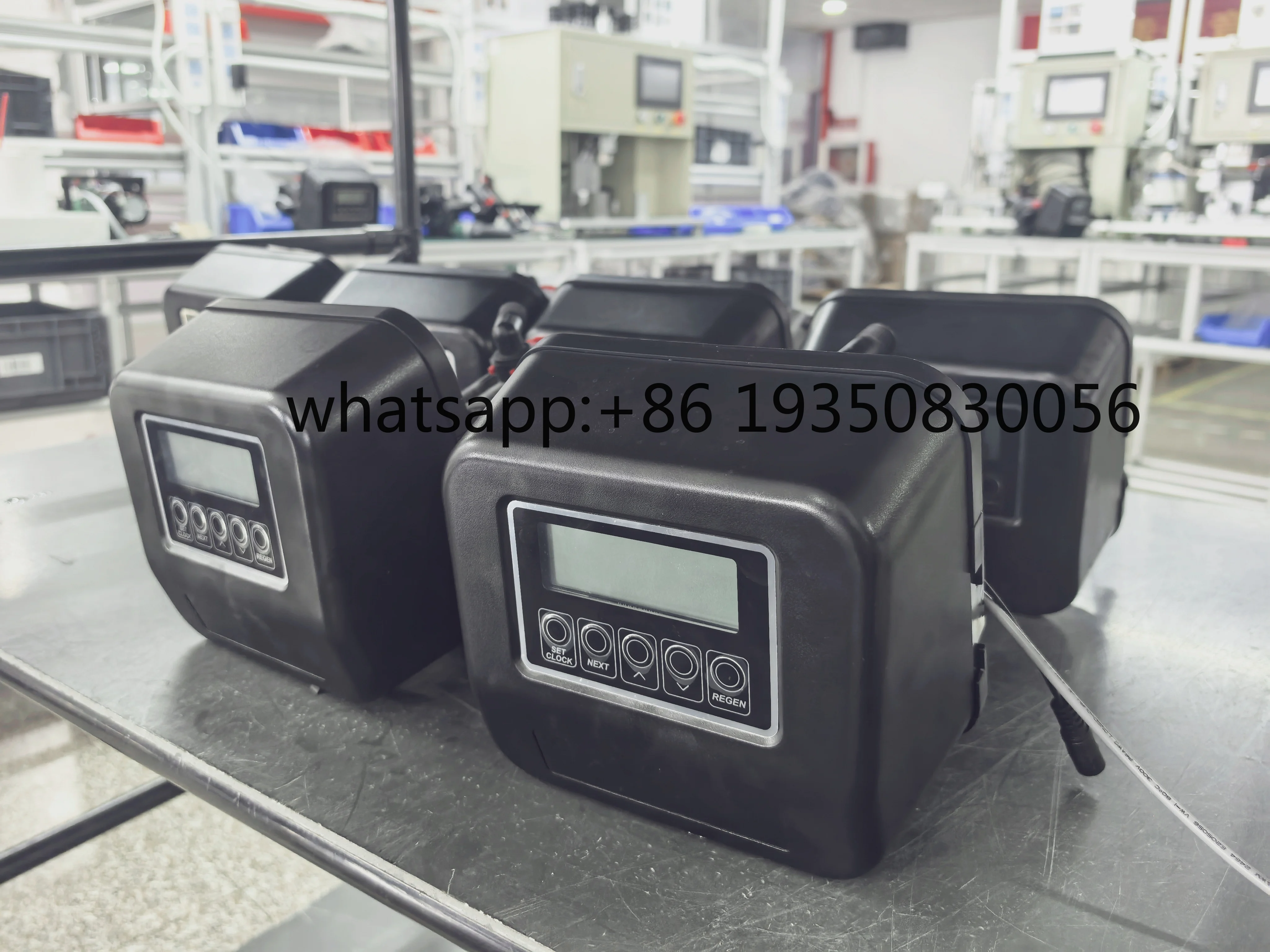 Actual Manufacturer Canature 06 Electric Automatic Water Softener Down Flow Metered Control  Outdoor Household Use Valve Head