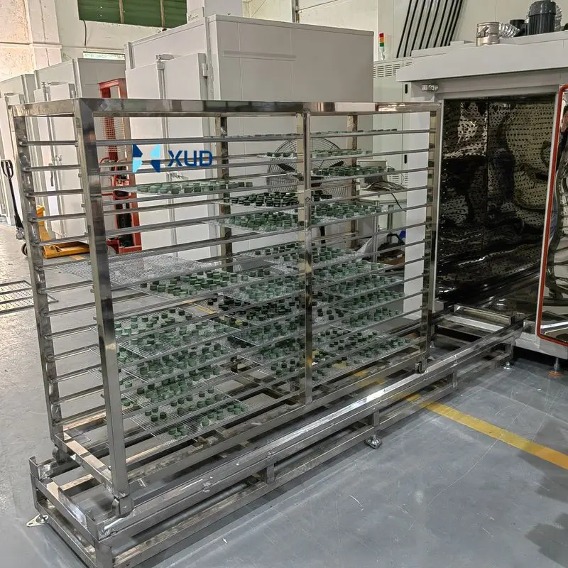 Precio competitivo, horno Industrial tipo lote para hornear, calefacción eléctrica, secador de caja de aire caliente para postpulido de resina y secado de pastillas de freno