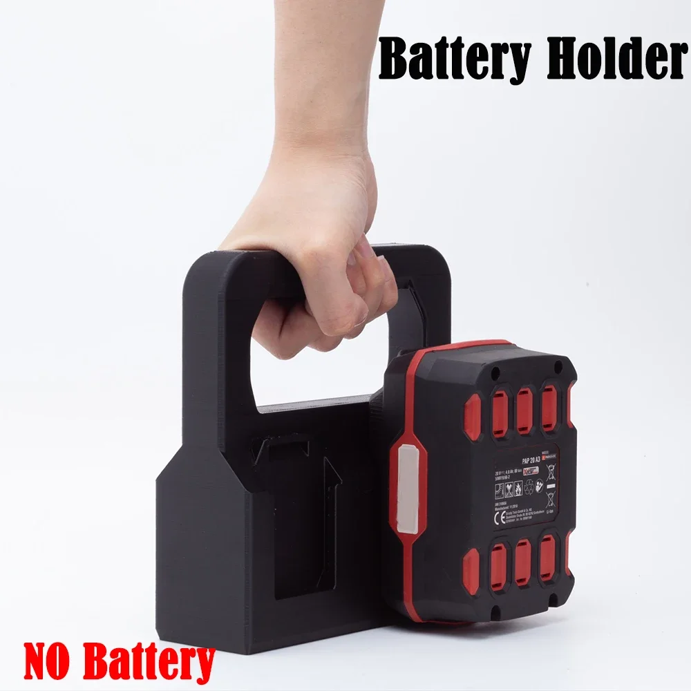 

4x Battery Basket Carrier Caddy Holder Storage Rack Basket Bracket Holder For Lidl Parkside X20V Battery (NO Batteries)