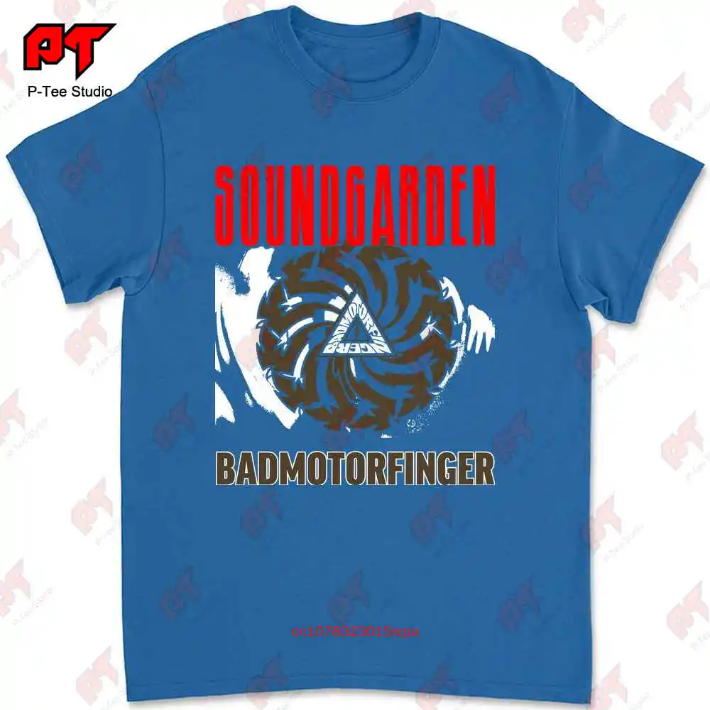 Soundgarden Badmotorfinger Band Logo T-shirt YZPN image 3