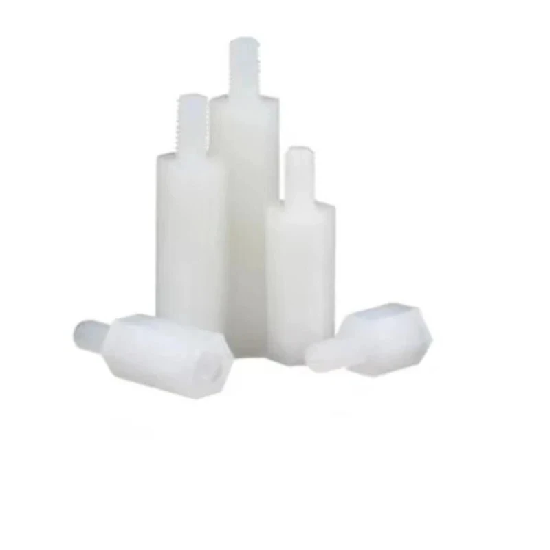 

Nylon PCB Support Kit for Electronics - M2-M4 Cylindrical Spacer Columns & Hex Plastic Bolts/Nuts
