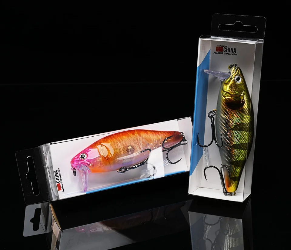 BLUX GIAN 105F Minnow Topwater Angelköder 108mm 30g Kurbel Schwimmend Schwimmen Harter Köder Lärmsystem Wobbler Shad für Bass Hecht – Detail 8