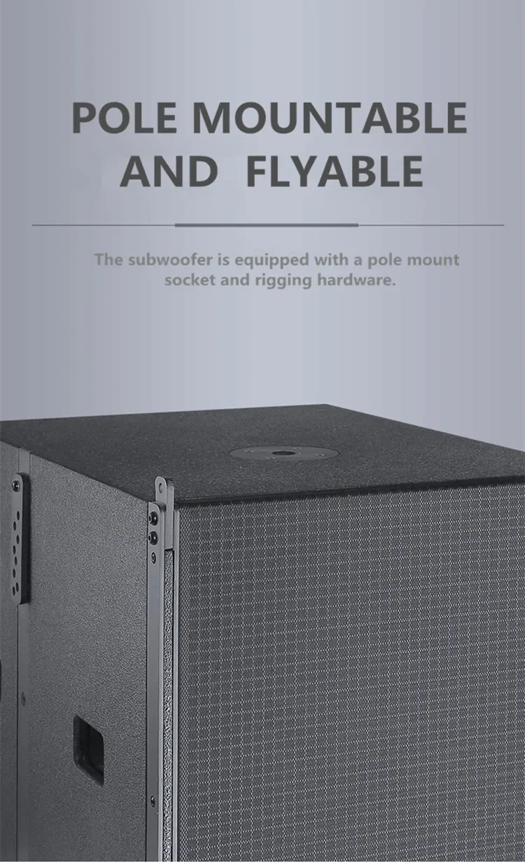 Peiqi Party Speaker Line Array Equipo de sonidos profesionales Pasivo