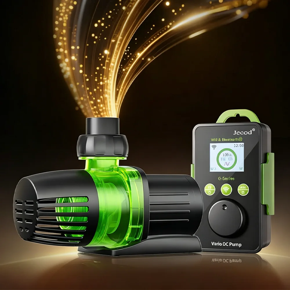 

Jecod Jebao GDP 100-240V WIFI+Bluetooth Smart DC Submersible Pump Frequency Conversion SINE Pump For Freshwater And Saltwater